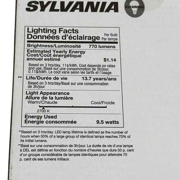 6 SYLVANIA SMART+ full color bulbs - Picture 1 of 6